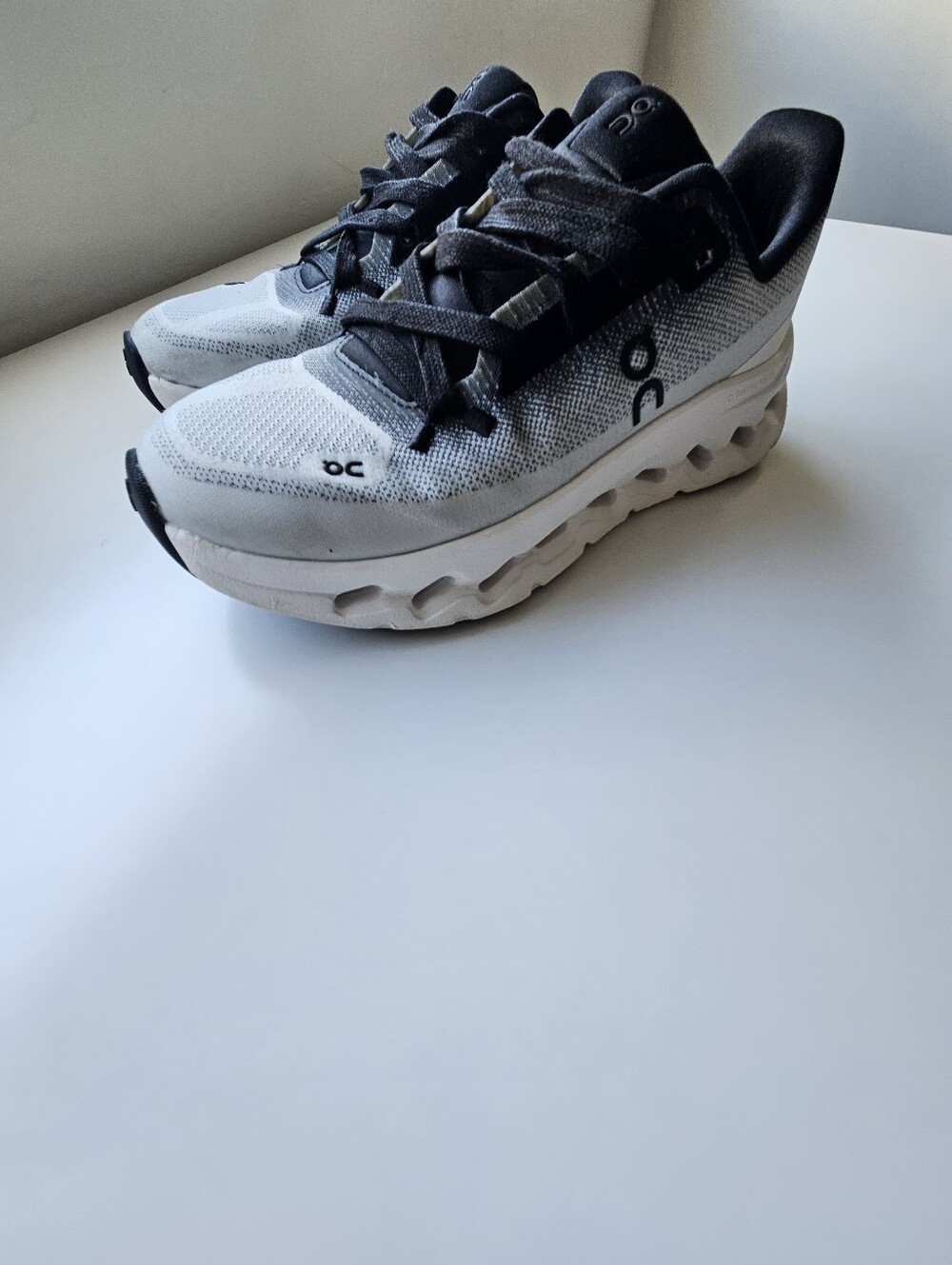 On Cloudtilt Black Ivory Cloudtech Phase Midsole Athletic Shoes - Picture 9 of 14